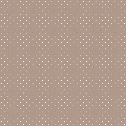 Riley Blake - Designer Flannel - Dots, Taupe