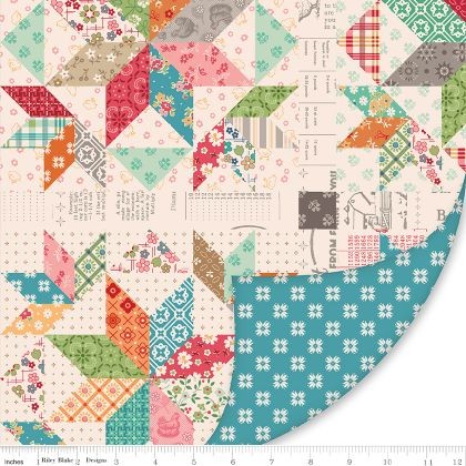 Riley Blake - Double Lush Velvet - Farmer's Daughter, Multi