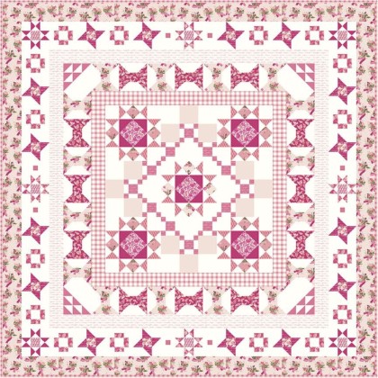 Riley Blake - Quilt Kit - Hope in Bloom - 81.5 x 81.5'