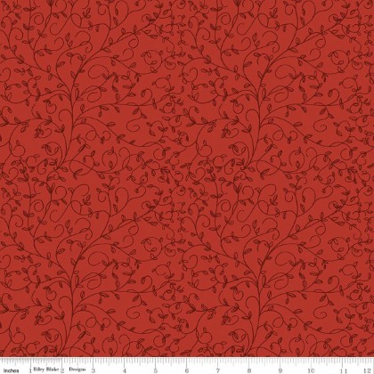 Riley Blake - Tangled Garden - Vines, Red