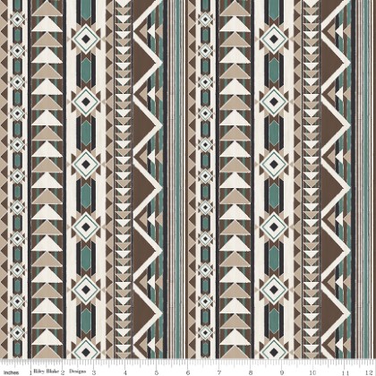 Riley Blake - The Homestead - Blanket, Teal