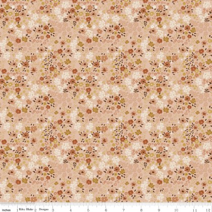 Riley Blake - Worth Repeating - Flower Garden, Blush