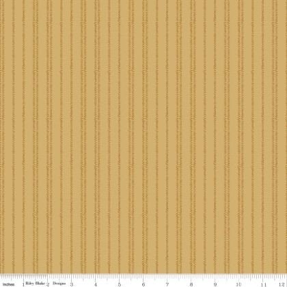 Riley Blake - Worth Repeating - Stripes, Gold