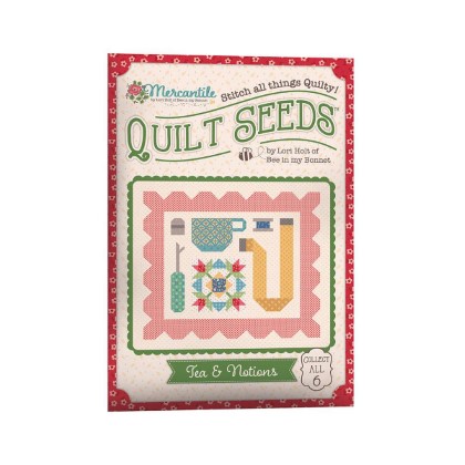 Riley Blake Quilting Pattern - Mercantile Quilt Seeds - Tea & Notions