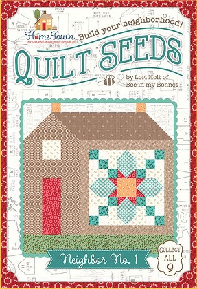Riley Blake Quilting Pattern - Quilt Seeds - Neighbor #1 - Finished size 16' Sq.