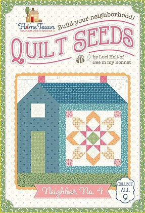 Riley Blake Quilting Pattern - Quilt Seeds - Neighbor #4 - Finished Size 16' Sq.