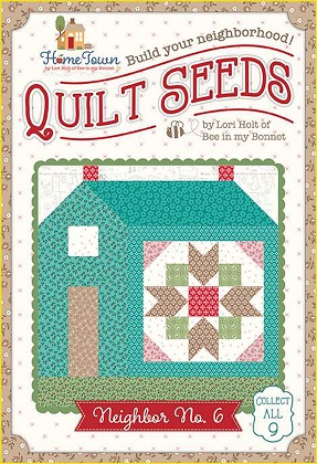 Riley Blake Quilting Pattern - Quilt Seeds - Neighbor #6 - Finished Size 16' Sq.