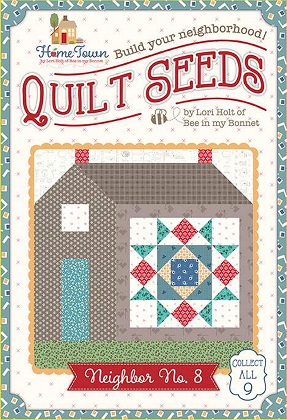 Riley Blake Quilting Pattern - Quilt Seeds - Neighbor #8 - Finished Size 16' Sq.
