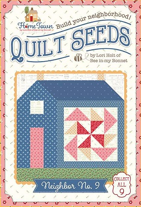 Riley Blake Quilting Pattern - Quilt Seeds - Neighbor #9 - Finished size 16' Sq.