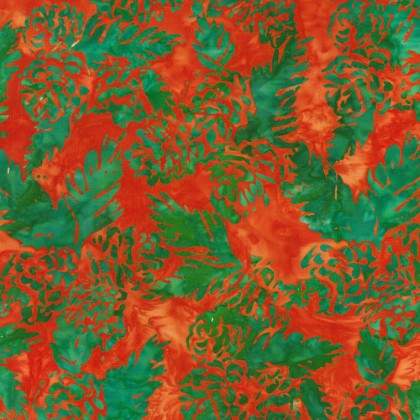 Robert Kaufman - Artisan Batiks: Christmas Cheer, Cardinal