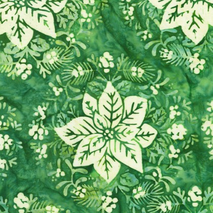 Robert Kaufman - Artisan Batiks: Christmas Cheer, Jade