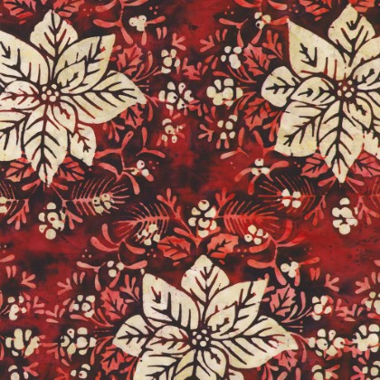 Robert Kaufman - Artisan Batiks: Christmas Cheer, Ruby