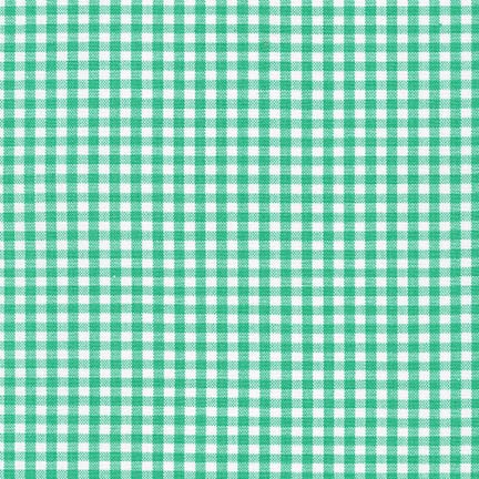 Robert Kaufman - Carolina Gingham - 1/8', Seafoam