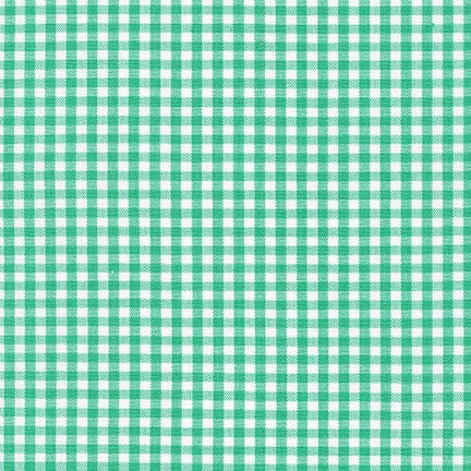 Robert Kaufman - Carolina Gingham - 1/8', Seafoam