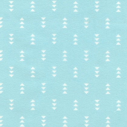 Robert Kaufman - Cozy Cotton Flannel - Triangles, Rain