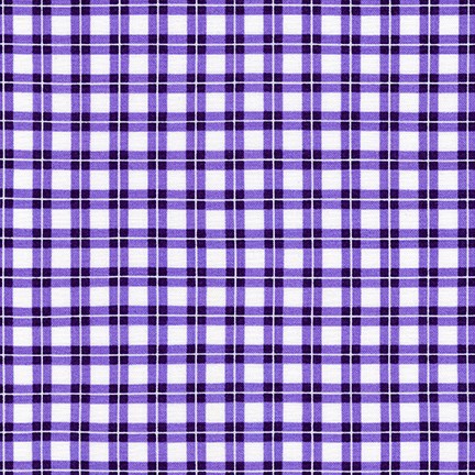 Robert Kaufman - Elizabeth - Plaid, Noble Purple