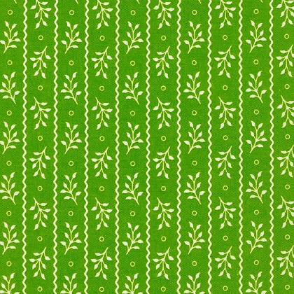 Robert Kaufman - Flowerhouse: Jubilee - Stripes, Green