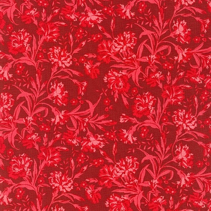 Robert Kaufman - Flowerhouse: Jubilee - Tonal Florals, Red