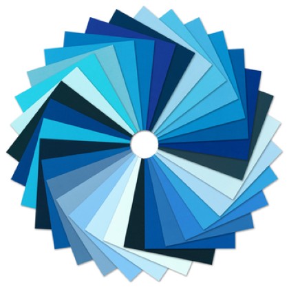 Robert Kaufman - KONA BOM: Color Patchwork Party, Sapphire