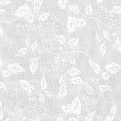 Robert Kaufman - Light as Air - Trailing Vines, White