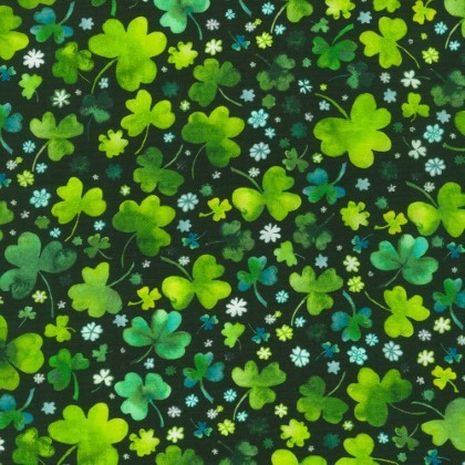 Robert Kaufman - Lucky Day - Medium Clover, Emerald