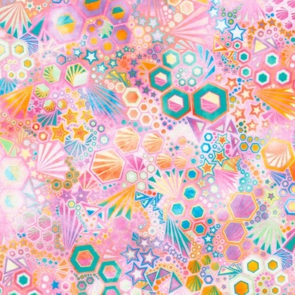 Robert Kaufman - Phantasma - Geometric, Pink Nectar