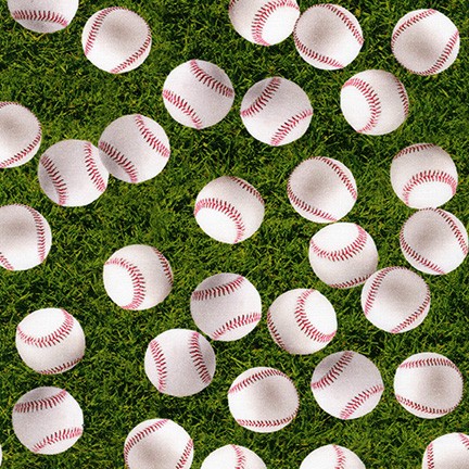 Robert Kaufman - Sports Life - Baseballs, Grass