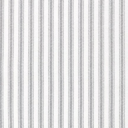 Robert Kaufman - Time Well Spent Flannel - Stripe, Gray