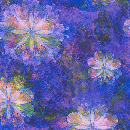 Robert Kaufman - Venice - Floral, Violet
