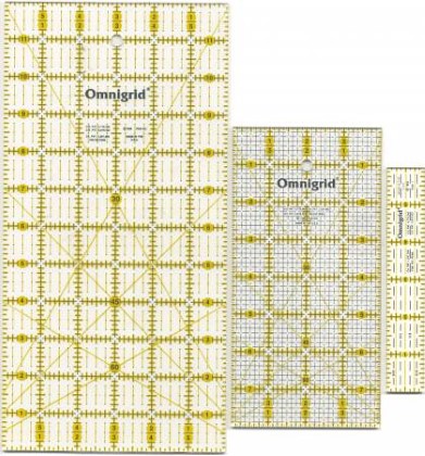 Ruler - Omnigrid - Quilt Ruler Set - Rotary Basic
