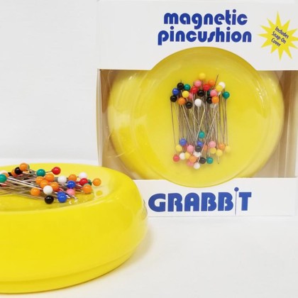 Schmetz - Grabbit - Magnetic Pin Cushion, Yellow