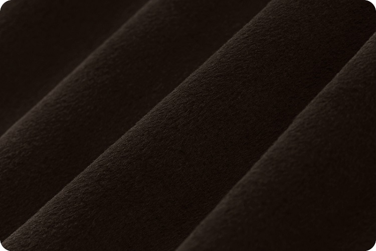 Shannon Fabrics - Cuddle 3 Solid - 90', Chocolate