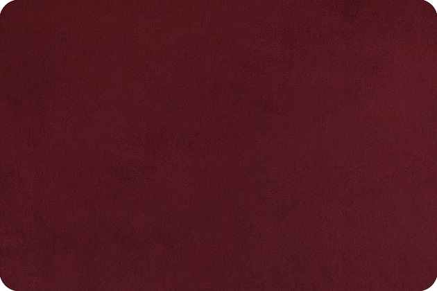 Shannon Fabrics - Cuddle 3 Solid - 90', Merlot