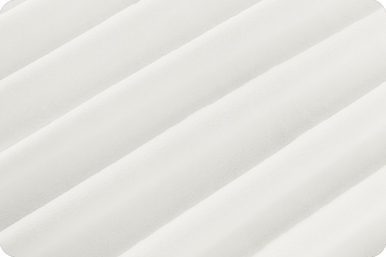 Shannon Fabrics - Cuddle 3 Solid - 90', White