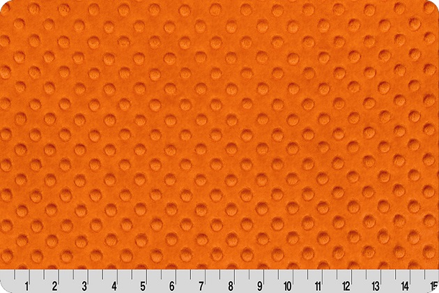 Shannon Fabrics - Cuddle Dimple, Orange