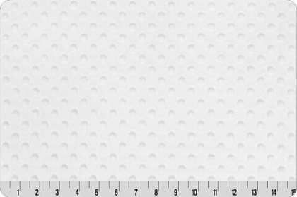 Shannon Fabrics - Cuddle Dimple, Snow