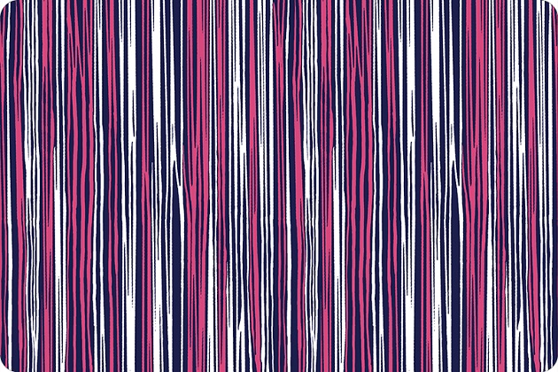Shannon Fabrics - Cuddle Prints - Sketch Lines, Navy/Fuchsia