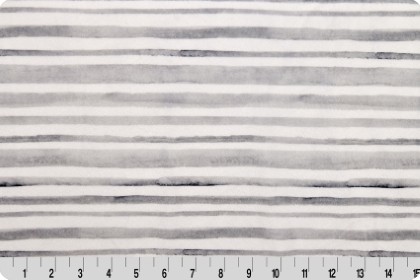 Shannon Fabrics - Cuddle Prints - Stripe, Alloy