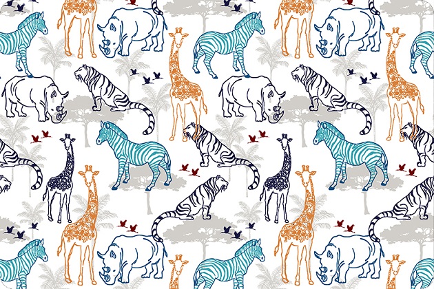 Shannon Fabrics - Cuddle Prints - Tundra, Multi