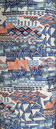 Shannon Fabrics - Embrace Double Gauze - Tribal, Cobalt