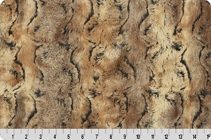 Shannon Fabrics - Luxe Cuddle - Wild Rabbit, Amber