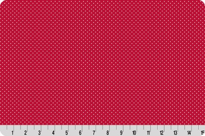 Shannon Fabrics - Quilting Cuddle - Cottage Rose Lane - Bitty Dot, Candy Apple