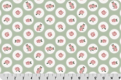 Shannon Fabrics - Quilting Cuddle - Cottage Rose Lane - Brighton, Meadow
