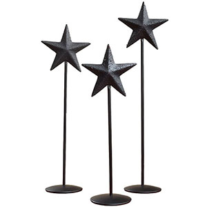 Star Pedestal - Little, Black (Large)