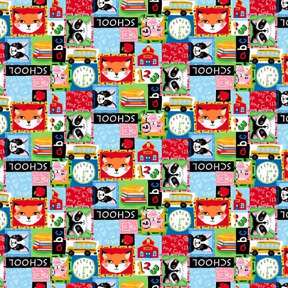 Studio E - A Day at School - Patchwork, Multi