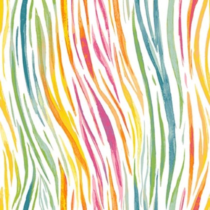 Studio E - All Big Things Start Small - Rainbow Zebra, Multi