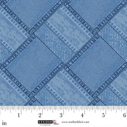 Studio E - American Spirit - Denim Patch, Blue