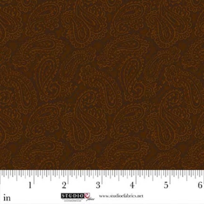 Studio E - American Spirit - Embossed Leather, Brown