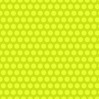 Studio E - Black & White w/Touch of Bright - Polka Dots, Lime