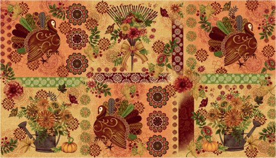 Studio E - Fall Festival - Place Mats, Multi